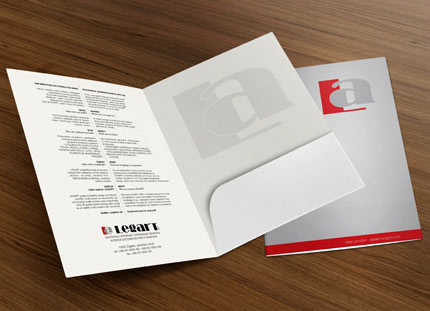 Tisak mapa za dokumente sa ljepljenim džepićem